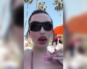 Ivory Mayhem aka ivory_mayhem - 04-23-2024 OnlyFans Video - I wanted to get naughty at the pool so badly