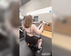 Ivory Mayhem aka ivory_mayhem - 05-03-2024 OnlyFans Video - My favorite machine at the gym is a power cock