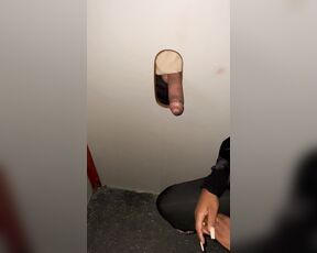 TS Sexy Kayla aka Tssexykayla OnlyFans - Getting naughty in the gloryhole at Tokyo Valentino with @victoriacakes