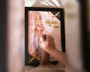 Mariana sandoval TS aka X_mariana_s OnlyFans - How exciting it is to see my own face in this painting when I was model of the year and fill it with