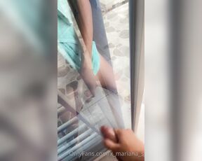 Mariana sandoval TS aka X_mariana_s OnlyFans - I dont know about you but I liked to get all my milk out the window of the terrace of my house, I