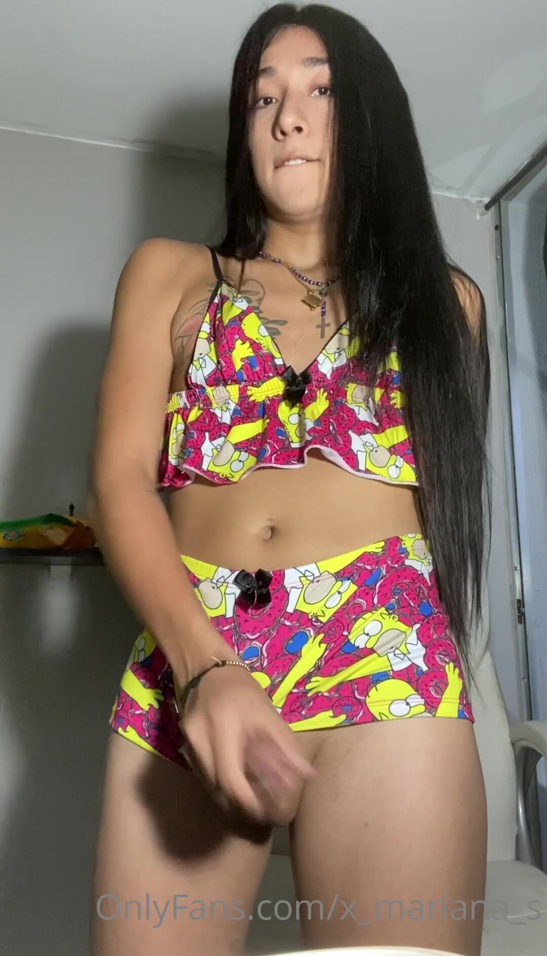 Mariana sandoval TS aka X_mariana_s OnlyFans - I was about to sleep and I  masturbated in my new pajamas - XXX shemale video available for online  viewing on X-tg.