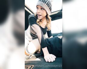 Zoey Taylor aka Zoeyt123 OnlyFans - I’d the cars a rockin don’t come a knockin Lol in the south would anyone even register what we we 1