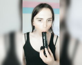 Taylor Maxx aka Taylormaxxts OnlyFans - Just me being a good little cum slut for you (wait till the end)