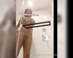 Morgan  West aka Xoxomorganwest OnlyFans - Oops, I was suppose to be showering Full Vid (20m32s) Shower Play” Renew ON & VIP subscrib