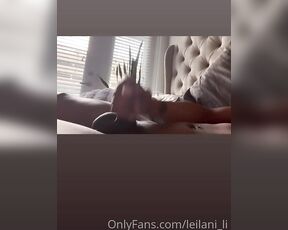 Ts Leilani Li aka Leilani_li OnlyFans - Been Busy All weekend & hadn’t had the Chance to stroke one out , so today the first thing I did whe