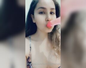 Turkish ts merve aka Londonshemale OnlyFans - Its time to suck some dick and get fucked by pinky dildo