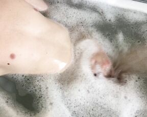 Pierbi aka Pierbi OnlyFans - Bath pics oop 2