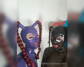 Nyxi_Leon aka nyxi_leon OnlyFans - Enjoy this hot little tease!!! I got 4 Videos in these outfits and its allllll Latex Action!!!! gonn