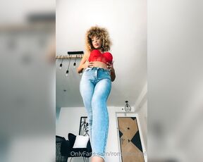 Romy Abergel aka romyabergel OnlyFans - Im getting a little hot so I decided to take off my jeans … wanna see more Of course you do Leav