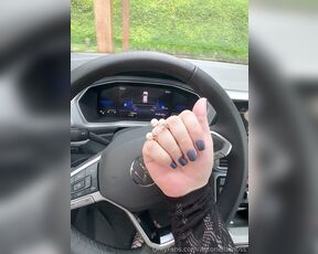 Antonella Moss aka antonellamoss OnlyFans - Showing off my hard cock during the day in my car, I love to masturbate like this! By the way, d 2