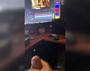 Sasha Strokes aka sashastrokes OnlyFans - So this happens a lot while editing bomb videos Yep Another Thick nut! full video on SashaStrok