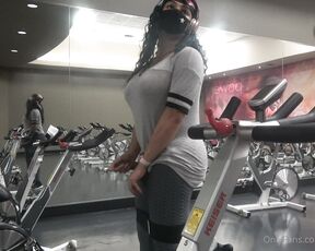 Sasha Strokes aka sashastrokes OnlyFans - So before I film in a new location I had to redeem myself from the last gym video the quality wasnt