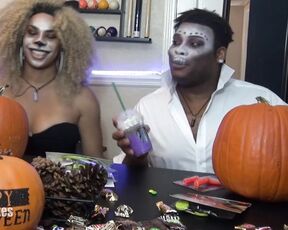 Sasha Strokes aka sashastrokes OnlyFans - New Video Alert Watch Part One behind the scenes of me and my bestie putting our pumpkins together