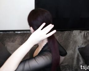 Tsjadex aka tsjadex OnlyFans - Ts Jade Plays With Her Hair  Watch as I play with my hair, and put it into multiple ponytails