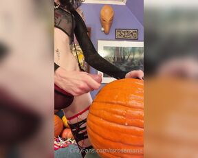 Rose Marie Jackson aka tsrosemarie OnlyFans - The Halloween Pumpin