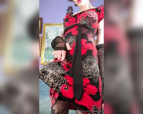 Rose Marie Jackson aka tsrosemarie OnlyFans - Super hard in my new dress! With a bunch of cumshots! And a Rose housing update at the end )