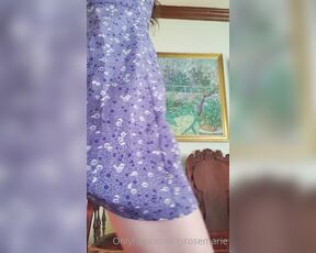 Rose Marie Jackson aka tsrosemarie OnlyFans - Part 1 panty buldge, dancing with my cock out, and a little cum dripping out