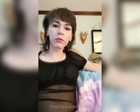 Rose Marie Jackson aka tsrosemarie OnlyFans - Sunday funday leaking cum leads to ruined orgasm, so I cum a second time, and afterwards I lick