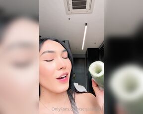 SerjaRabbit aka serjarabbit1 OnlyFans - In this video I show you how to make a very easy and fast Fleshlight from home!!  if I reach 100