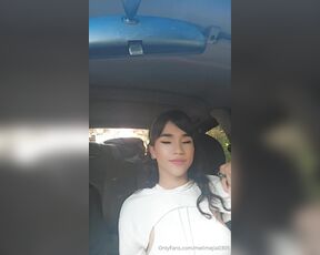 Melissa caro Mejia aka melimejia0305 OnlyFans - I convinced an Uber to accept a delicious fuck as payment, what I didnt know was that he had a huge