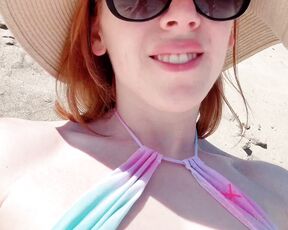 Shiri Allwood aka shiriallwood OnlyFans - Bating at the beach in Boutine