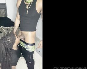 Ali Da Reaper aka bluehaze200 OnlyFans - Ebony fem slurps the soul out of my dick and takes my bbc in that tight hole Full 37 min video