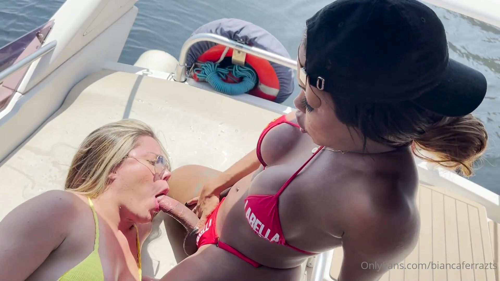 Bianca Ferraz aka biancaferrazts OnlyFans - Sex on the high seas with the  hottest girls in Rio de Janeiro Yasmin from Minas gave me her hot ass - XXX  shemale video available