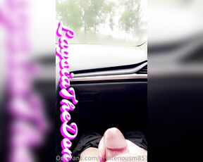 MysteriousM aka mysteriousm8515 OnlyFans - On my way to an event & I had to pull over again 2