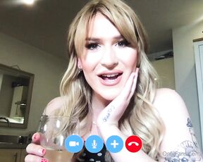 Mummy -  Hung British TS aka Urprincesspea OnlyFans - (261457451) When dads away your Step mum skype calls you cause shes bored, horny and has a secret to tell you