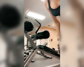 Goddess TsVanessaCartier aka tsvanessa9in OnlyFans - Gym time 2