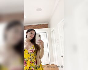 Nina Patron aka ninapatron89 OnlyFans - Happy Sunday , I haven’t made a video doing a little dancing in a while