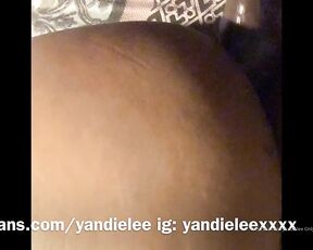 Ts Yandielee aka yandielee OnlyFans - Dick riding at its best period had a good time riding his big pretty dick