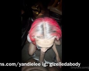 Ts Yandielee aka yandielee OnlyFans - Thanksgiving car quickie we had to hurry cuz my family was rt inside the house