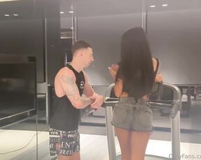 Alexrads69 aka alexrads69 OnlyFans - Met a beautiful tranny at the gym and we went up to my room she