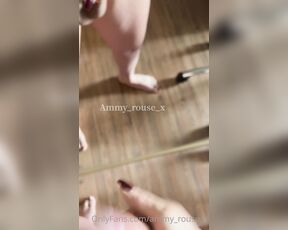 Ammy_rouse aka ammy_rouse_x OnlyFans - I want you to lick the milk from the mirror , I hadnt been able