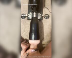 Ava Venom aka theavavenom OnlyFans - Fleshlight Fuck Machine Made Me Bust Quick