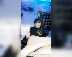 Boixd27 aka boixd OnlyFans - Cute uniform boi takes off shorts and has DVA panties you should fuck him