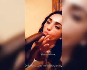 Ts Jenny Mineirinha aka jennymineira OnlyFans - Sucking the clients huge dick