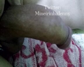 Ts Jenny Mineirinha aka jennymineira OnlyFans - My dick is so hard, can you swallow it all, and take all my sperm