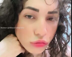 Ts Jenny Mineirinha aka jennymineira OnlyFans - Can I masturbate for you, until I cum on a private call