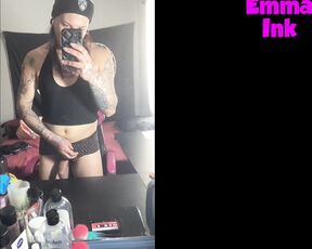 Emma Ink aka emmaink13 OnlyFans - Vlog 05 Ts day by day handjob & cumshot