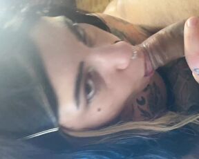 Emma Ink aka emmaink13 OnlyFans - Do you think Im the blowjob queen I love sucking, I would spend the day sucking