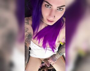 Emma Ink aka emmaink13 OnlyFans - Showing off my dick and cumming a lot for you