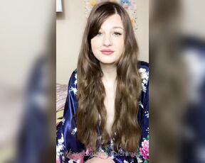 Mermaid Hime Princess aka mermaidhimeprincess OnlyFans - First time using a glass dildo!