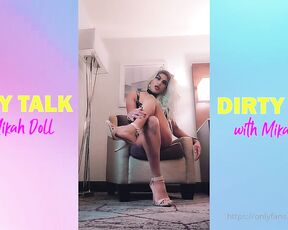 Mikah Doll aka mikahdoll OnlyFans - DIRTY TALK with Mikah Doll) I LOVE using my sultry, sexy, exotic voice to get you