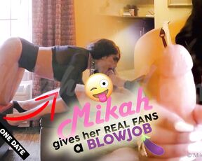 Mikah Doll aka mikahdoll OnlyFans - Mikah Gives A FAN 2 Blowjobs back to back)  FULL VIDEO Enjoy this steamy as fuck encounter