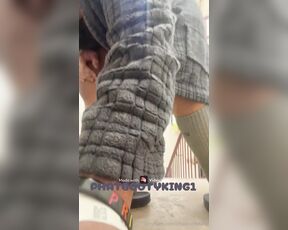 PhatBootyKing aka phatbootyking OnlyFans - TEASING THE MAINTENANCE MAN WITH MY PHAT JUICY BOOTY shaking my ass in the stairwell