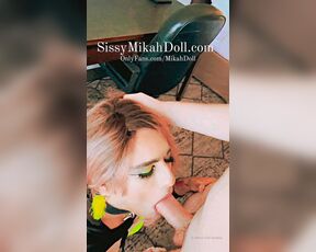 Mikah Doll aka mikahdoll OnlyFans - He fucked my throat so good thet my mascara was running down my face! BRAND