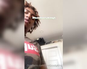 PhatBootyKing aka phatbootyking OnlyFans - Big juicy oiled up BUTT CHEEKS clappin suck my balls and eat my ass from